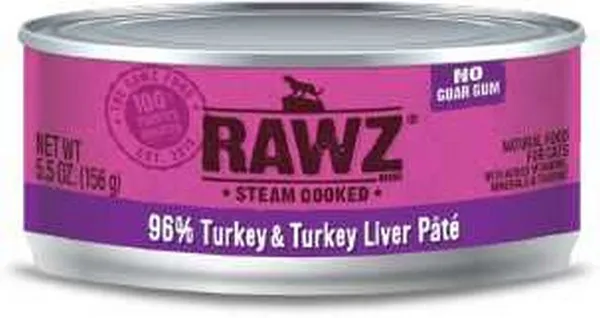 24/5.5 oz. Rawz Cat Turk & Liver - Health/First Aid